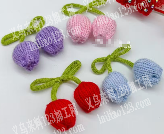 毛线钩针编织的手工活外发加工。，如图。寻