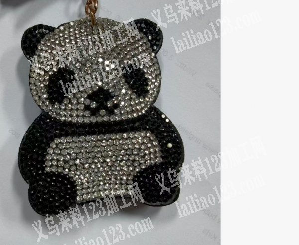 满钻小熊钥匙扣订单，如图，寻找成品工厂，