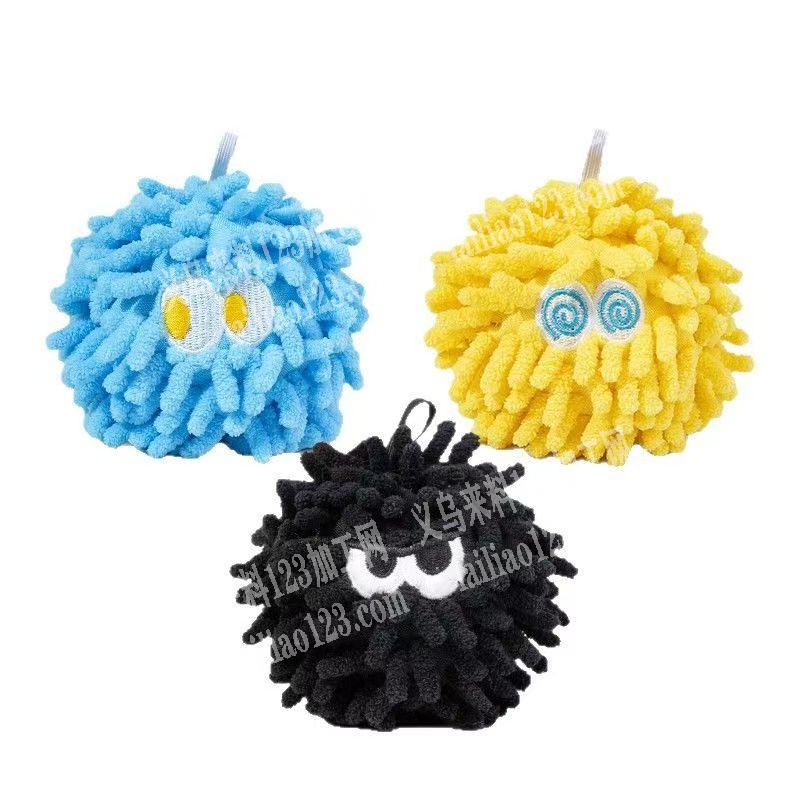 毛绒玩具拖把球订单，如图，寻找厂家。，有