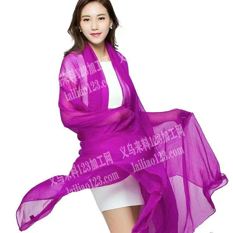 有围巾丝巾拷边外发加工。寻找专业做拷边的