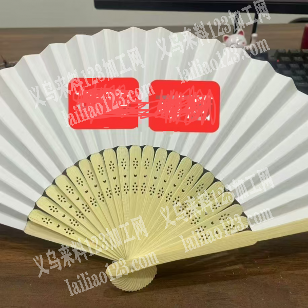 扇子手工活外发加工，寻找会做这个扇子的手