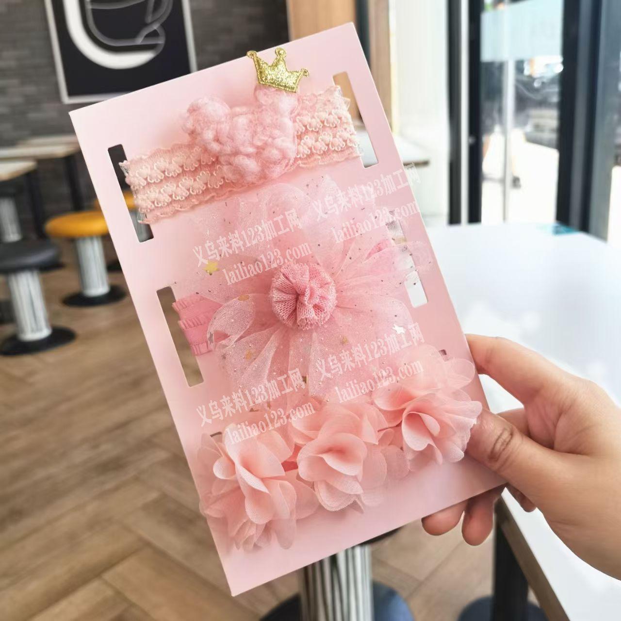 婴幼儿布艺头花成品订单，寻找专业做这种儿