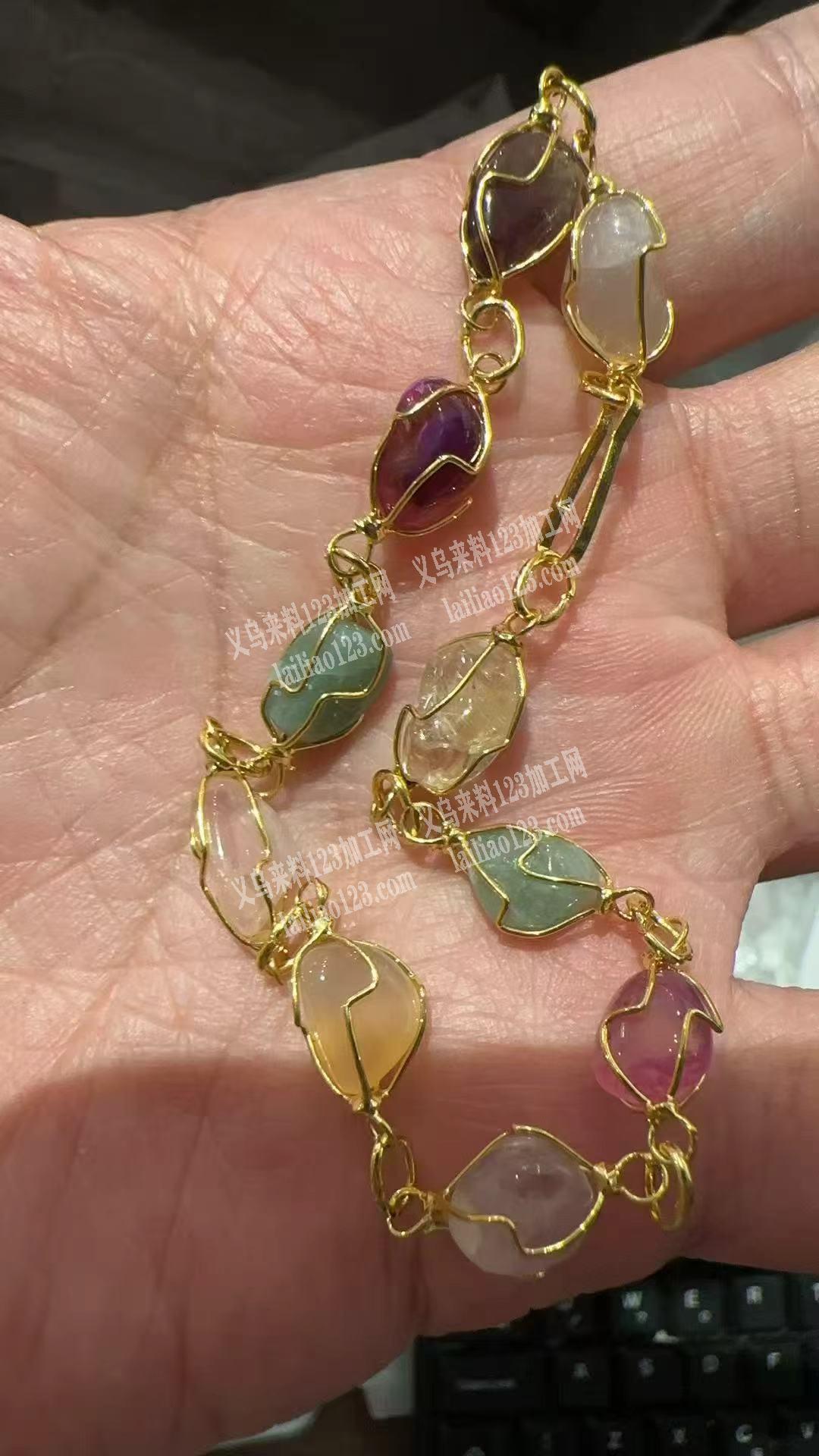 寻找生产如图手工链成品的工厂，必须工厂包