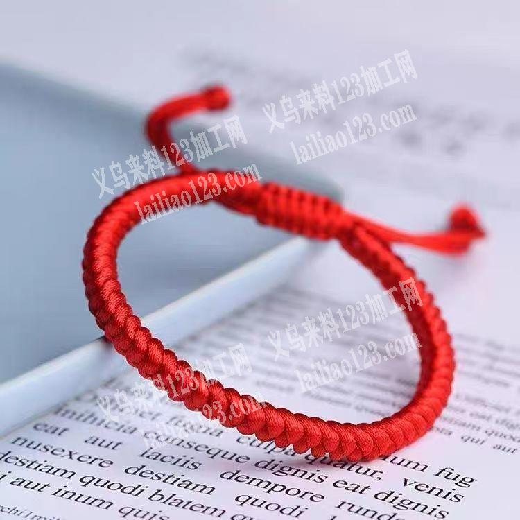 寻找专业做手链编织的加工厂，请联系详谈，