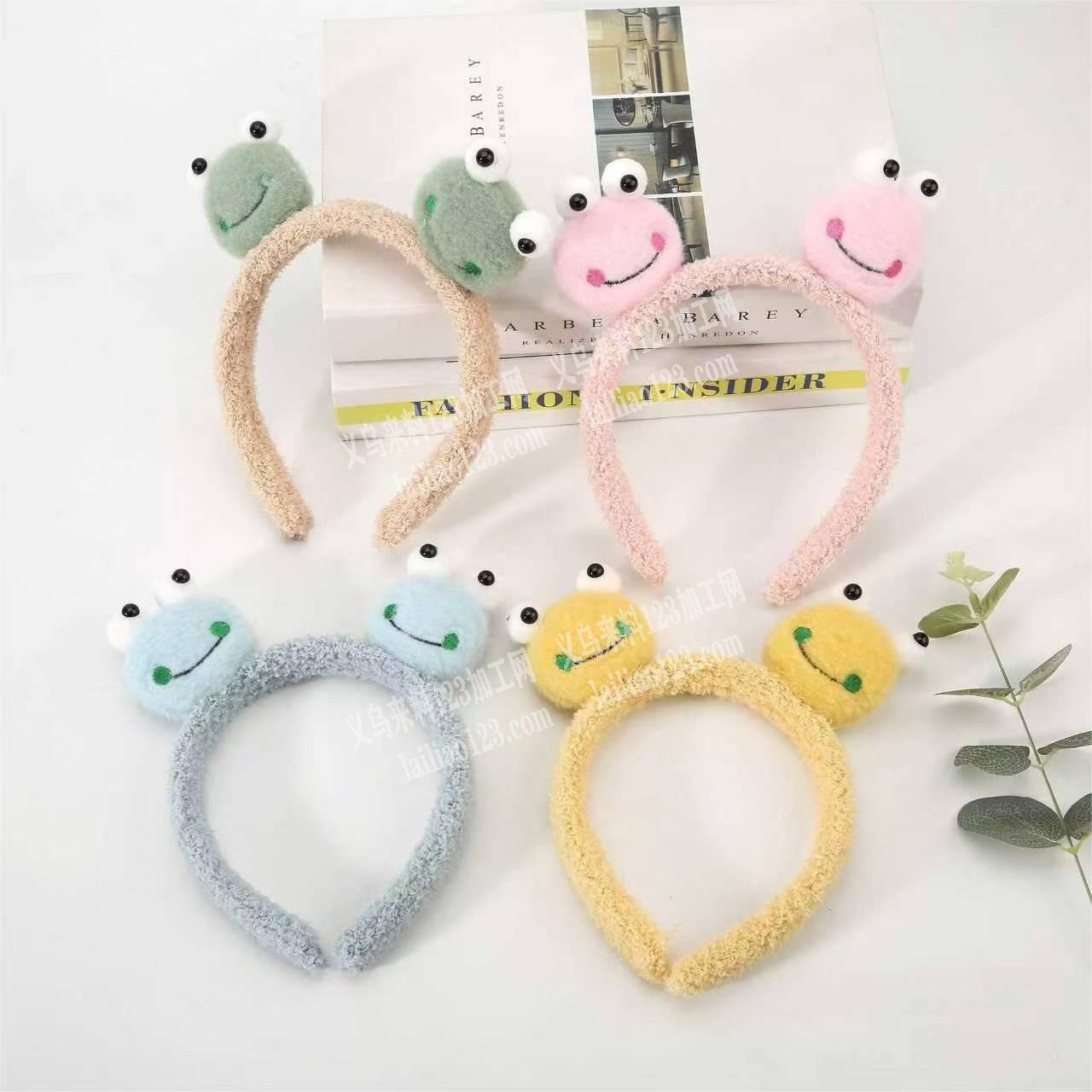 毛绒的耳朵发箍订单，如图，寻找专业做这个