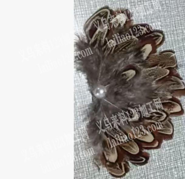 羽毛手工活外发加工，发义乌周边做，寻找专