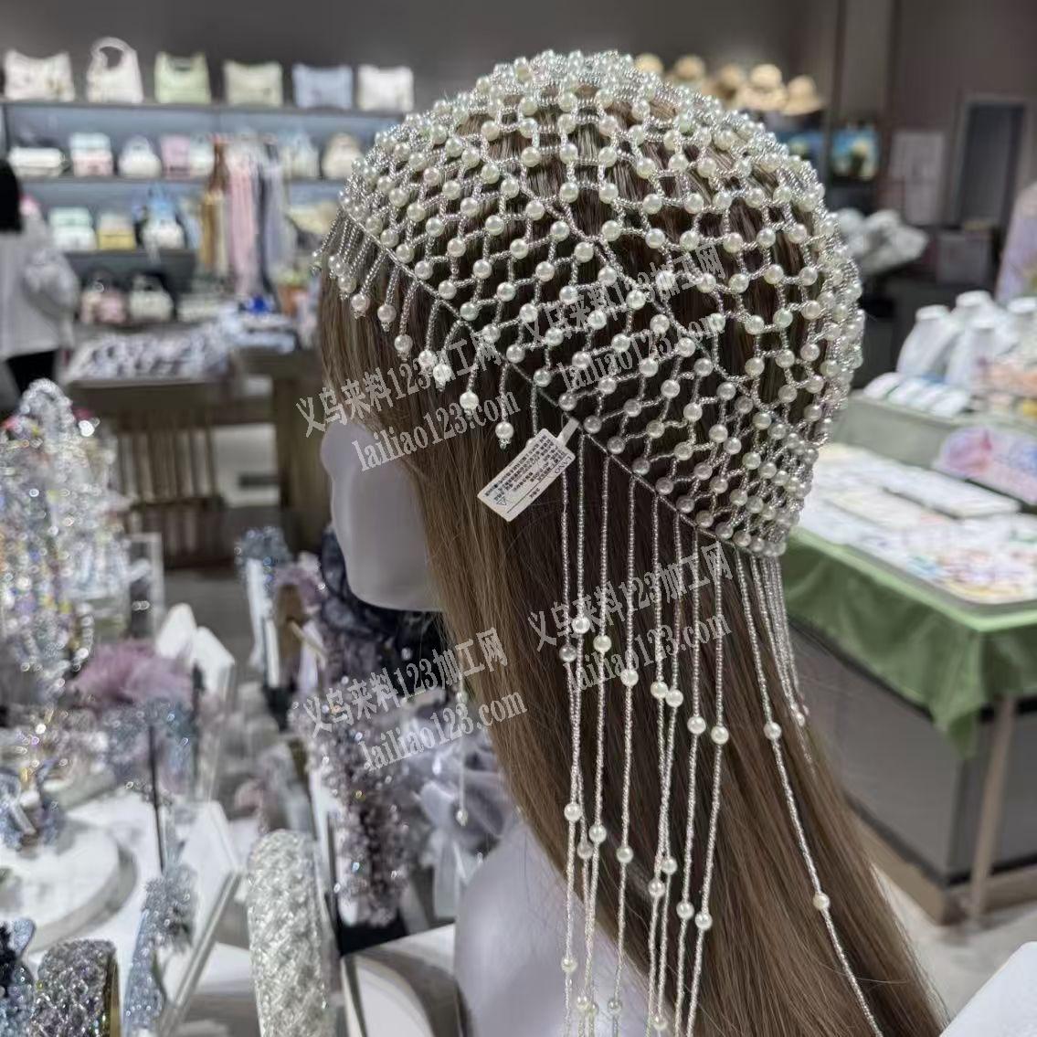 手工串珠编织订单外发，如图复杂的，寻找手