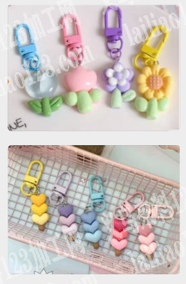 外贸公司钥匙扣挂件订单，如图，寻找成品工