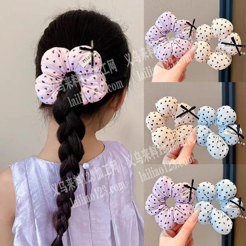 【大量订单】布艺花朵发圈订单，外发加工。