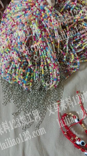 本团队专业穿珠、弯针挂圈、弹力线、平结、出货快有明显的价格优