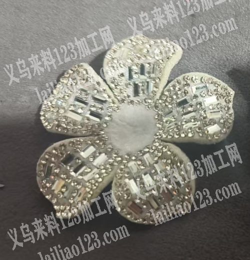 饰品订单，如图，满钻蝴蝶满钻花朵。找生产