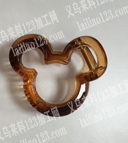 注塑的，米奇塑料发夹订单，附图片，，寻找