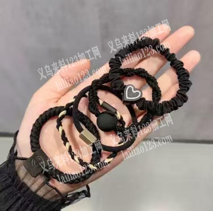 寻找如图发圈发绳源头厂家，有订单，请联系