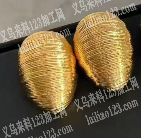 铜耳环订单，如图，寻找专业做这个铜耳环的