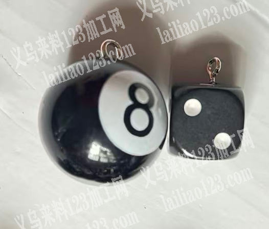 长期有桌球黑珠子订单，如图，树脂珠子订单