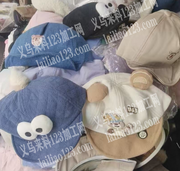 宝宝软沿遮阳鸭舌帽子订单，寻找成品工厂，