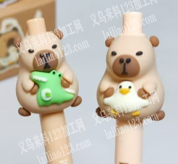 软胶卡皮巴拉订单，如图，寻找专业生产如图
