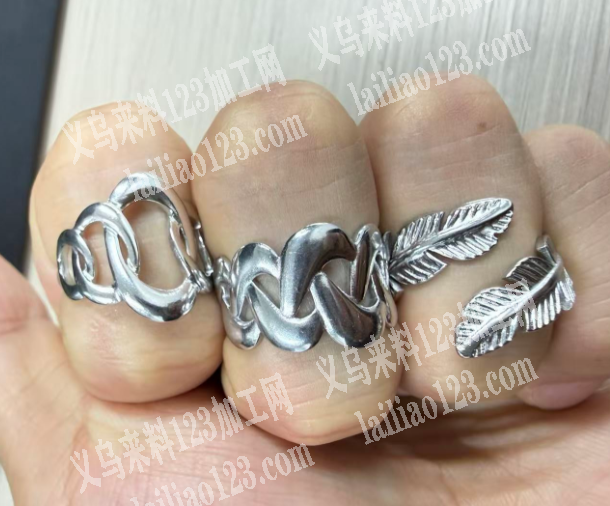 金属戒指订单，如图，寻找专业做金属戒指的