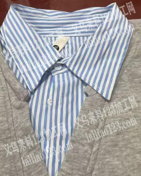 服装外发加工，做如图衬衫领，寻找会做的工