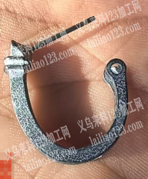 合金耳环订单，寻找翻砂的工厂合作，请联系