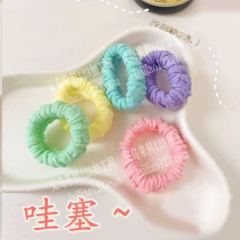 如图毛巾圈/发圈订单，寻找专业做毛巾圈的