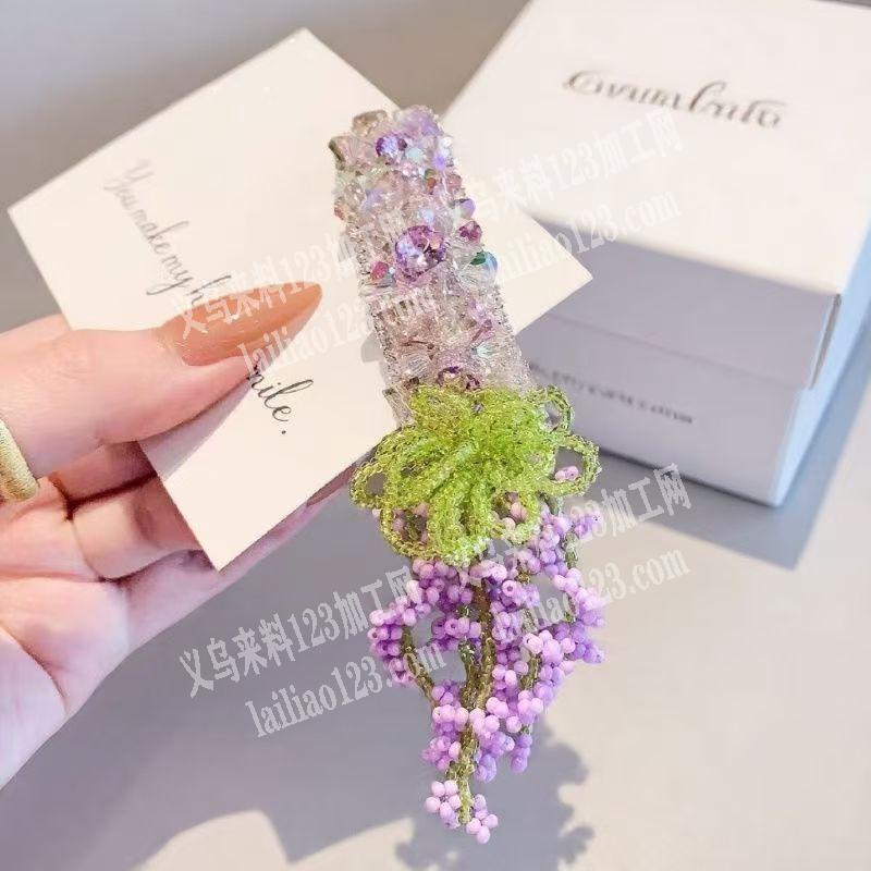 手工穿米珠的配饰订单，寻找这个配件，寻找