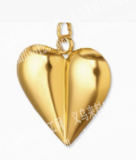2公分的爱心桃吊坠订单，寻找专业做这个吊