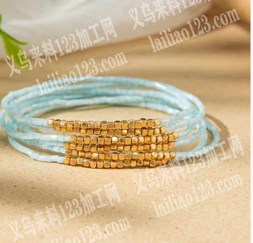 穿米珠手工活外发，如图，寻找穿米珠加工厂