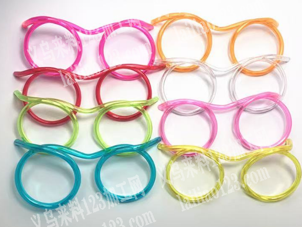 大量吸管眼镜订单，如图，寻找专业做这个眼