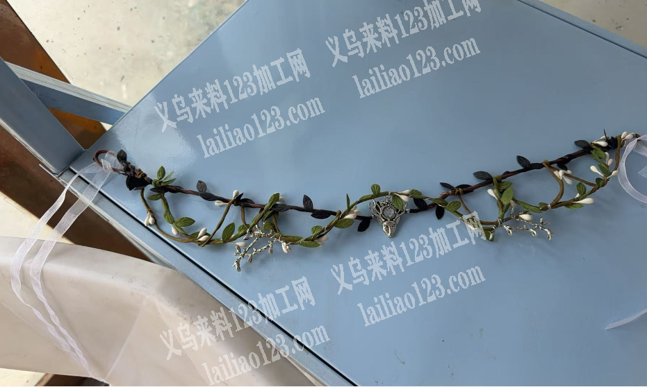 花藤项链手工订单，如图，寻找专业的加工厂