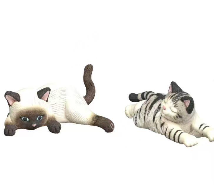 【长期单子】猫咪彩绘外发加工，如图，大量