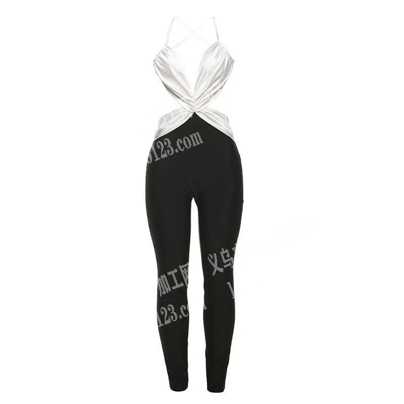 露背的女装连体衣【发义乌本地做】外贸服装