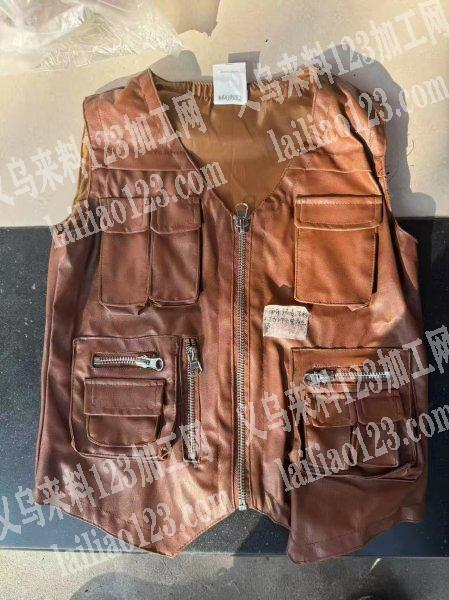 马甲订单外发加工，寻找服装加工厂。如图。