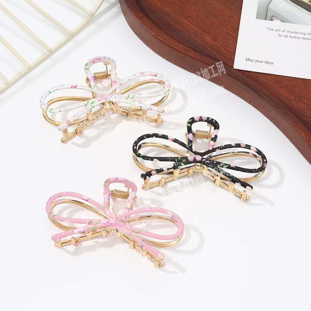 如图合金发夹，有订单，寻找厂家，请联系详