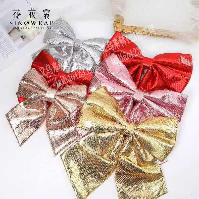 【发外地】手工布艺蝴蝶结，，手工布艺蝴蝶