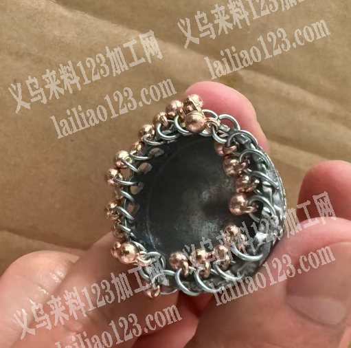 这个饰品挂圈的手工活外发，发外地做，寻找