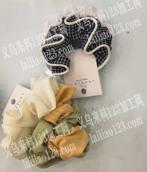 寻找专业做布艺发圈手工活和平车活的加工厂