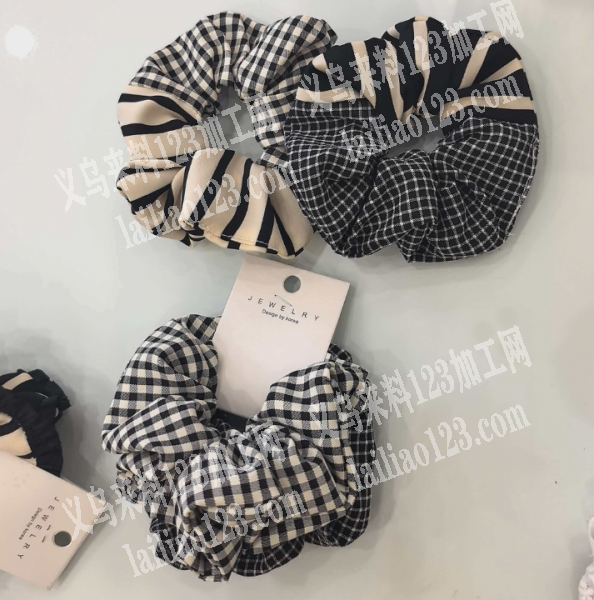 【手工+平车做的】中高端的头饰订单外发加