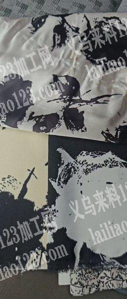 老板委托寻找：数码印花外发加工。如图。找