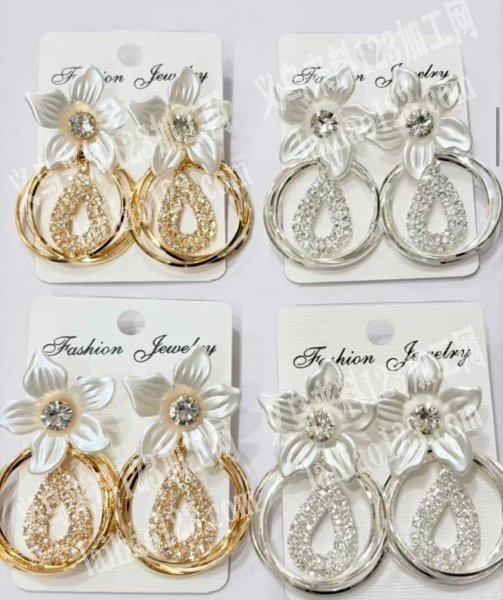 寻找下图耳环源头成品工厂长期有货量大加微