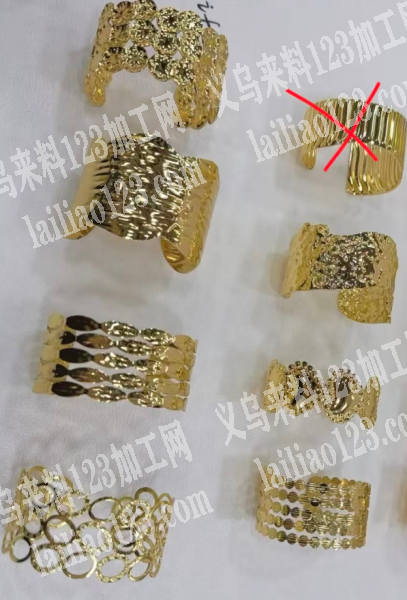 合金手镯订单，如图，压铸的发的工厂都可以