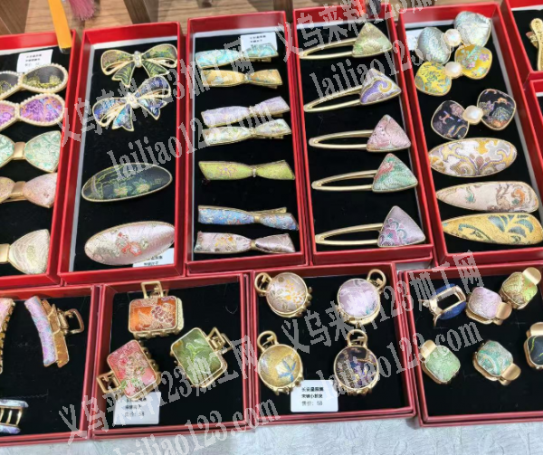 合金宋锦饰品订单，如图，寻找专业做宋锦饰
