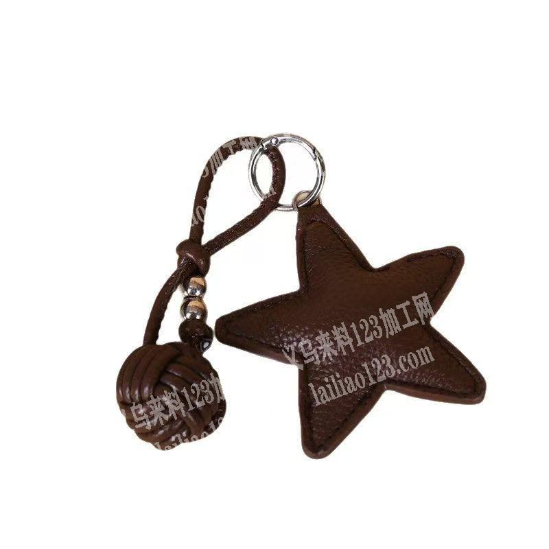 编织打结的手工活外发加工，如图，编织的挂