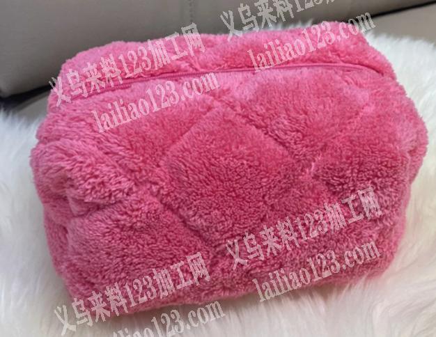 毛绒类八角包/化妆包订单外发加工，寻找专