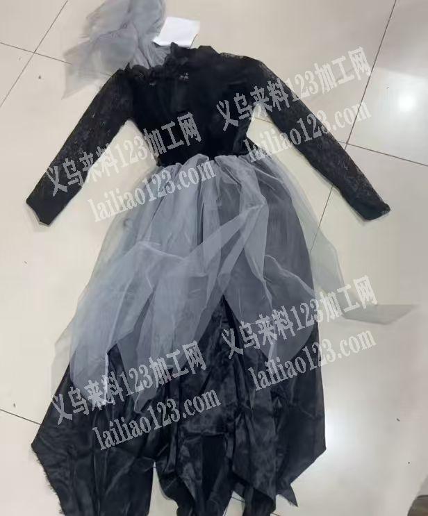 表演服装外发加工【纯加工就可以】如图裙子