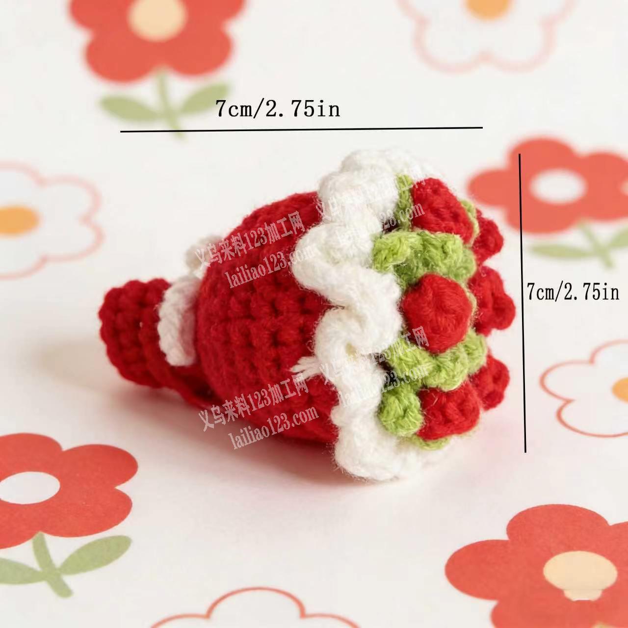 找钩织手捧花厂家。长期要