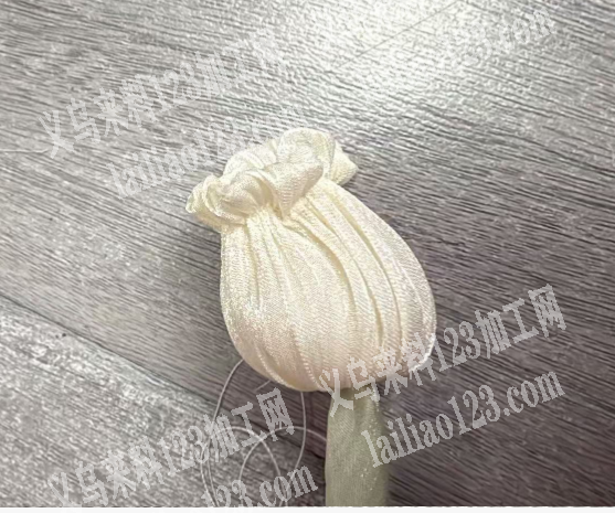 布艺花朵的手工活外发加工，寻找会做的手工
