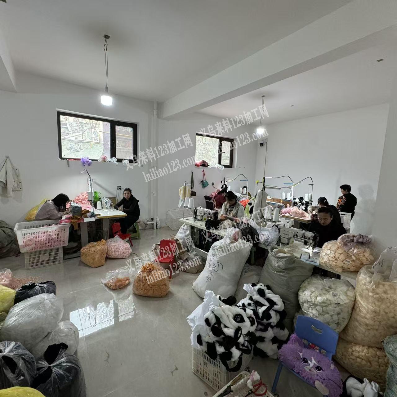 专业毛绒玩具包实力工厂，50人稳定生产线