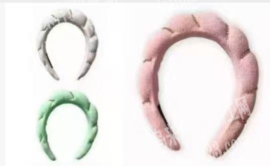 麻花发箍订单，如图，寻找海绵发箍成品，采