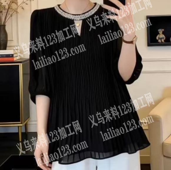 【大量服装订单】女士短袖服装订单外发加工